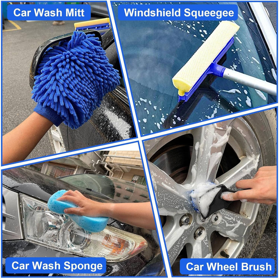 21Pcs Car Wash Kit,62