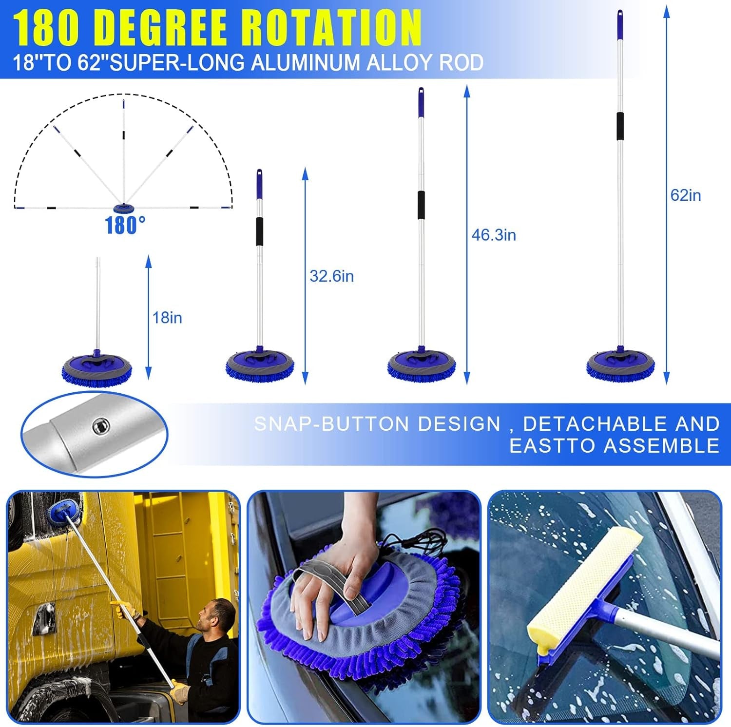 21Pcs Car Wash Kit,62