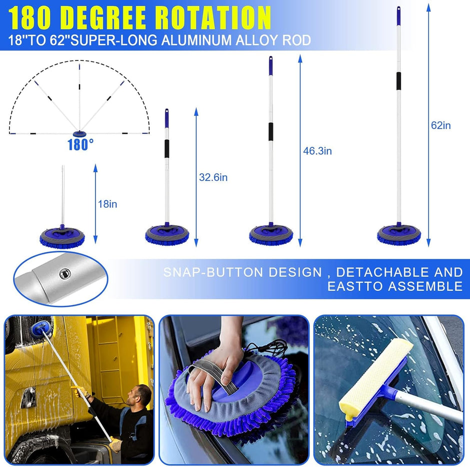 21Pcs Car Wash Kit,62
