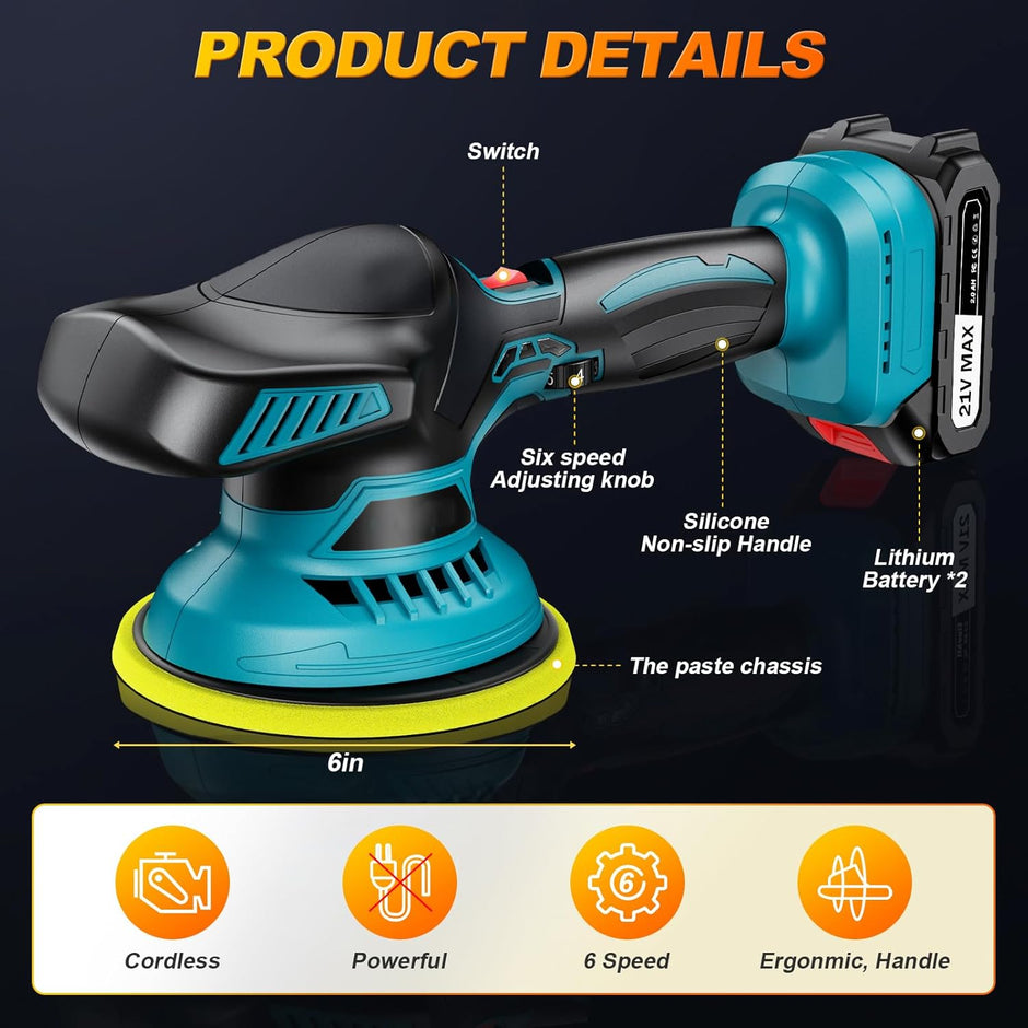 Cordless Car Polisher 6